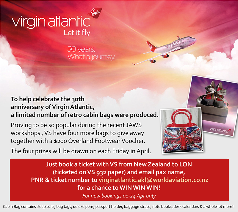 virgin atlantic cabin bag